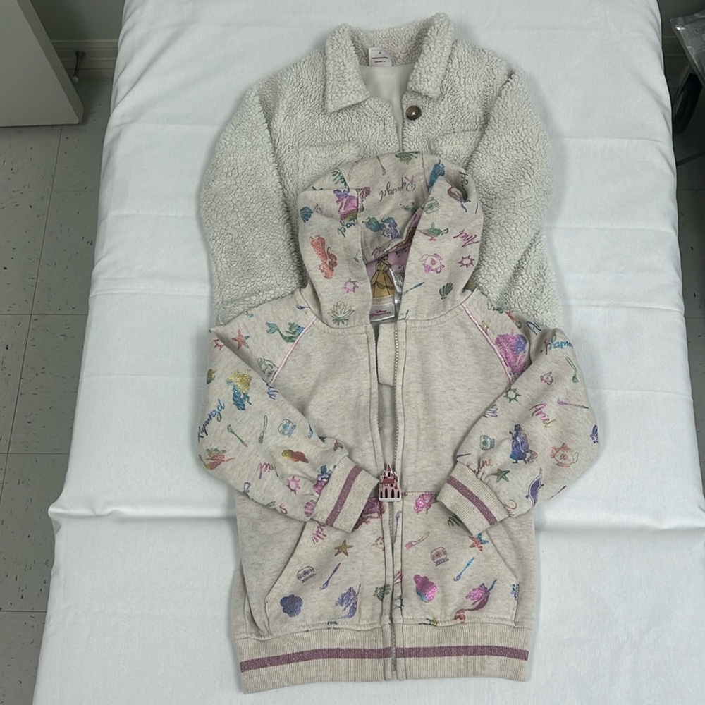 Girls jackets, size 4T and size 4